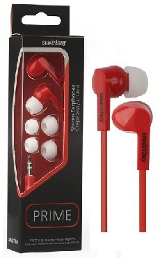 Наушники SMARTBUY (SBE-130) PRIME красный