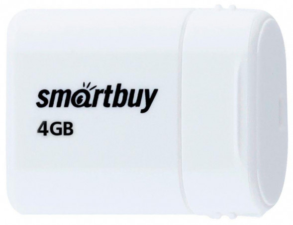Флэш-напокитель SMARTBUY (SB4GBLara-W) UFD 2.0 004GB LARA White