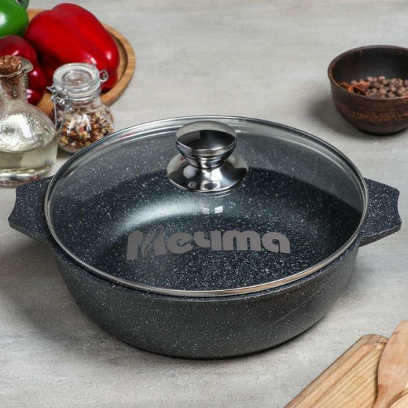 Кастрюля МЕЧТА 33701 Гранит 3л