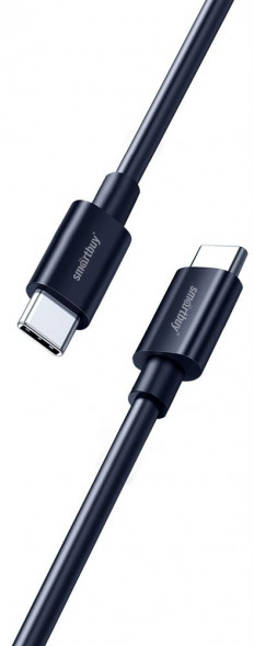 Кабель SMARTBUY (iK-3112-S73b) S73 Type C черный, 6А, 60 вт, 1 м