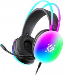 Гарнитура DEFENDER (64441) Ignis черный, RGB, провод 2 м