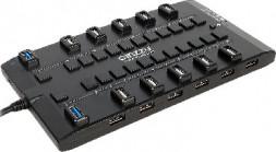 USB хаб GINZZU GR-328UAB