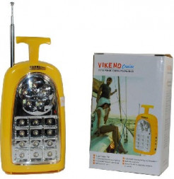 Радиоприемник VIKEND CRUISE FM 72-108МГц, 220V, акб 900мА/ч, 2 светод.фон.