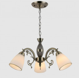 СВЕТИЛЬНИКИ ПОТОЛОЧНЫЕ, ЛЮСТРЫ RITTER 52547 9 Romantic 141/3 3хE27