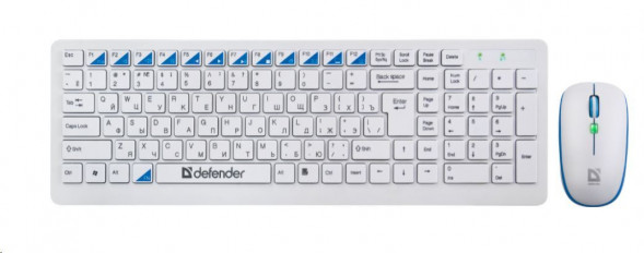 Клавиатура DEFENDER (45895) SKYLINE 895 белый