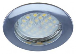 СВЕТИЛЬНИКИ ВСТРАИВАЕМЫЕ ECOLA FC1601EFF MR16 DL100 GU5.3 Хром