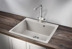 Мойка кухонная GRANULA GR-6001 БАЗАЛЬТ кварц