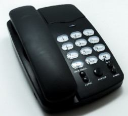 Телефон проводной ВЕКТОР 816/04 BLACK