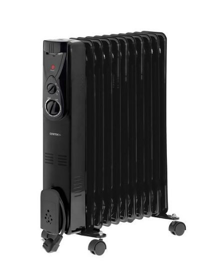 Масленный радиатор CENTEK CT-6202 BLACK