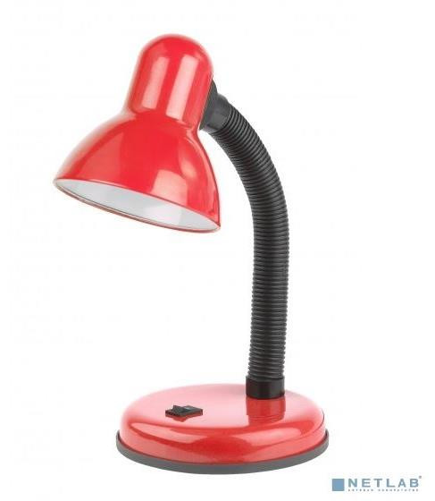 Светильник настольный ЭРА Б0035057 Настольный светильник N-211-E27-40W-R красный