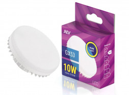 Лампа светодиодная REV 32567 3 GX53 10W/2700K