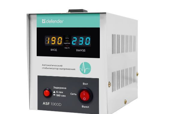 Стабилизатор DEFENDER (99035) ASF 1000D (600Вт)