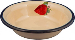 Миска СИБИРСКИЕ ТОВАРЫ С0303 С0303.П эмал 0,4л с рис