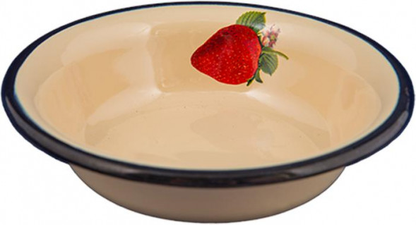 Миска СИБИРСКИЕ ТОВАРЫ С0303 С0303.П эмал 0,4л с рис