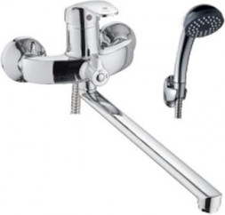 Смеситель для ванны АНТЕЙ 202120-ANT Исток Смеситель д/ванны шар. L-30см, с перекл. душа d40мм