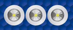 Фонарь-подсветка RITTER 29098 8 Pushlight 3Pack, белый
