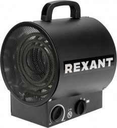Пушка REXANT (60-0036) Пушка тепловая электрическая, круглая, прямоугольная подставка, ТЭН, 2кВт