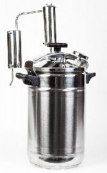 Дистиллятор УЗБИ Первач Супер-Элит Аромат 20Т, 20л, ДВОЙНОЕ КАПСУЛЬНОЕ ДНО, Самогонный аппарат (дистиллятор)