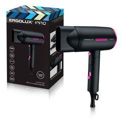 Фен ERGOLUX ELX-HD13-C02 черный/розовый PRO