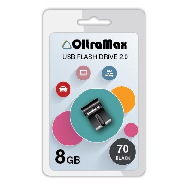 USB флэш-накопитель OLTRAMAX OM-8GB-70-черный