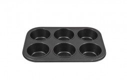 Форма для выпечки MALLONY BF-033, 6 ячеек в одной форме, размер: 31,3*21,7*4 см (191315)
