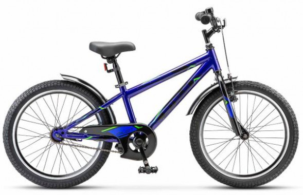 Велосипед STELS Pilot-200 VC 20&quot; Z010 (м), EP-00005942*X0000001250* 11&quot; Синий 2024