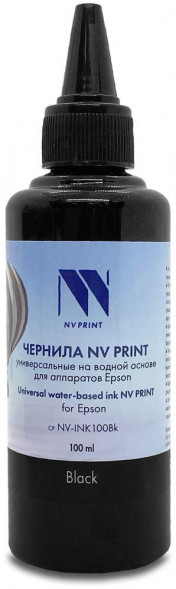Чернила NV PRINT NV-INK100Bk черный (A8027)