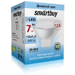 Светодиодная лампа SMARTBUY (SBL-GU5_3-07-40K-12V) 7W/4000K/GU5.3