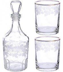 Набор д/вина ДИОНИС 1330-ГЗ4 Подарочный набор 3пр Виноградная лоза