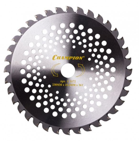 Нож CHAMPION C5172 Нож с зубцами из твердого сплава SPEED 36/230/25,4 (SRM-2305SI,SRM-2655SI)