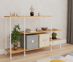 Этажерка ЗМИ Этажерка 64 "НеШкаф" (Системы открытого хранения) (Белый) ЭТНШ64 Б