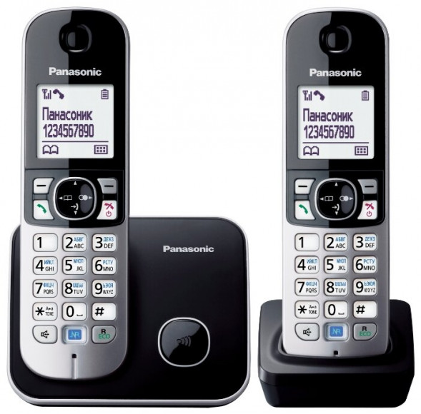 Телефон цифровой PANASONIC KX-TG6812 RUB