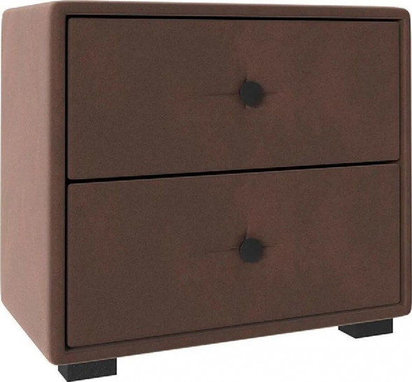 Тумба прикроватная НК-МЕБЕЛЬ TANGO тумба прикроватная Велюр Шоколад 72306852 (1 кор.) НК-МЕБЕЛЬ TANGO тумба прикроватная Велюр Шоколад 72306852 (1 кор.)