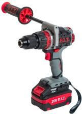 Дрель-шуруповёрт P.I.T. Дрель ударная аккум. бесщёточная PSB20H-13C/1 X-DRIVER (20В, 110Нм, 13мм, 2ск, 1х4Ач,ЗУ,кейс) P.I.T. Дрель ударная аккум. бесщёточная PSB20H-13C/1 X-DRIVER (20В, 110Нм, 13мм, 2ск, 1х4Ач,ЗУ,кейс)