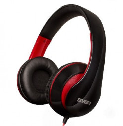 Наушники-гарнитура SVEN АР-940MV ч/красный