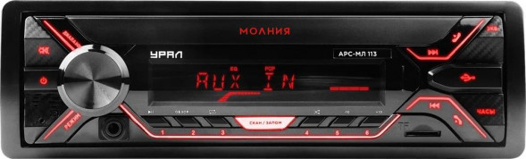 Автомагнитола URAL МОЛНИЯ АРС-МЛ 113