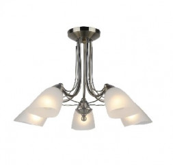 Светильник потолочный ESCADA 151/5P потолочный, антик латунь