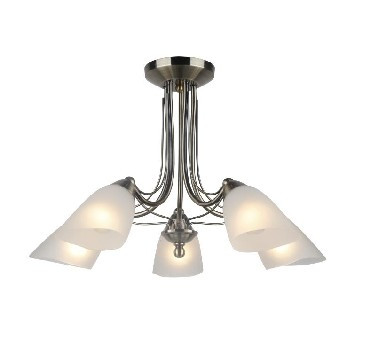 Светильник потолочный ESCADA 151/5P потолочный, антик латунь