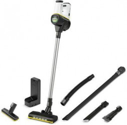 Пылесос KARCHER VC 6 Cordless ourFamily Car, 250Вт, черный/белый [1.198-672.0]