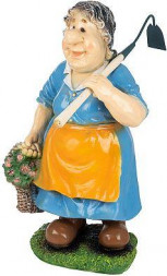 PARK Фигурка садовая Бабка с тяпкой H-65 см (169460)