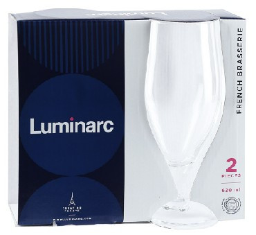 Посуда LUMINARC ФРАНЦУЗСКИЙ РЕСТОРАНЧИК наб. бокалов для пива 2шт 620мл (N6027) (2)