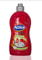 Гель для мытья посуды ACTIVE Гель для мытья посуды "Клубника и малина", 500 мл Red (511301203)
