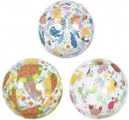 Мяч надувной пляжный "Модный" 53012 50 см Sunclub SUNCLUB 53012 (107399)