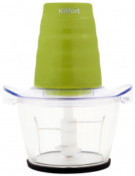 Измельчитель KITFORT Измельчитель электрический КТ-3017-2 1л. 400Вт салатовый