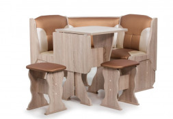 Кухонный уголок БИТЕЛ Кухонный уголок "НАРЦИСС" -КОМБИ (ДУБ СОНОМА, С.-109 + С.-101 )