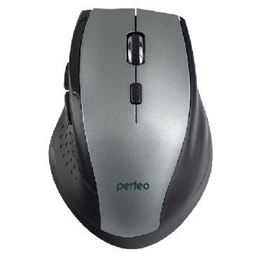 Мышь PERFEO (PF_A4508) DAILY, серый металлик