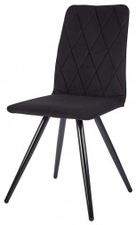 Стул обеденный POLINI Home Rio SM, черный-черный (2 кор.)