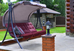 качели садовые OLSA Пагода с916 качели садовые