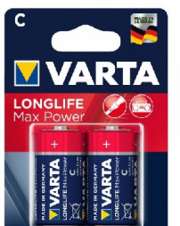 Элементы питания VARTA LR14 C BL2 MAX TECH ALKALINE 1.5V (4714) (4714101402)