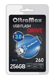 USB флэш-накопитель OLTRAMAX 256GB 260 Blue 3.0